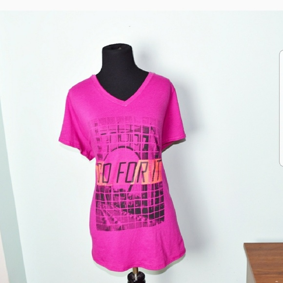 Tops - Adorable Pink Go For It Top